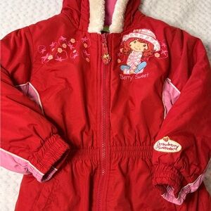 2007 Strawberry Shortcake Red "Berry Sweet" Hooded Jacket